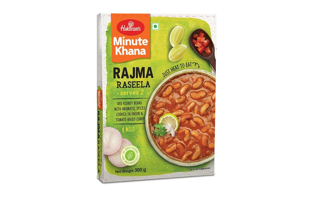 Haldiram's Minute Khana Rajma Raseela   Box  300 grams